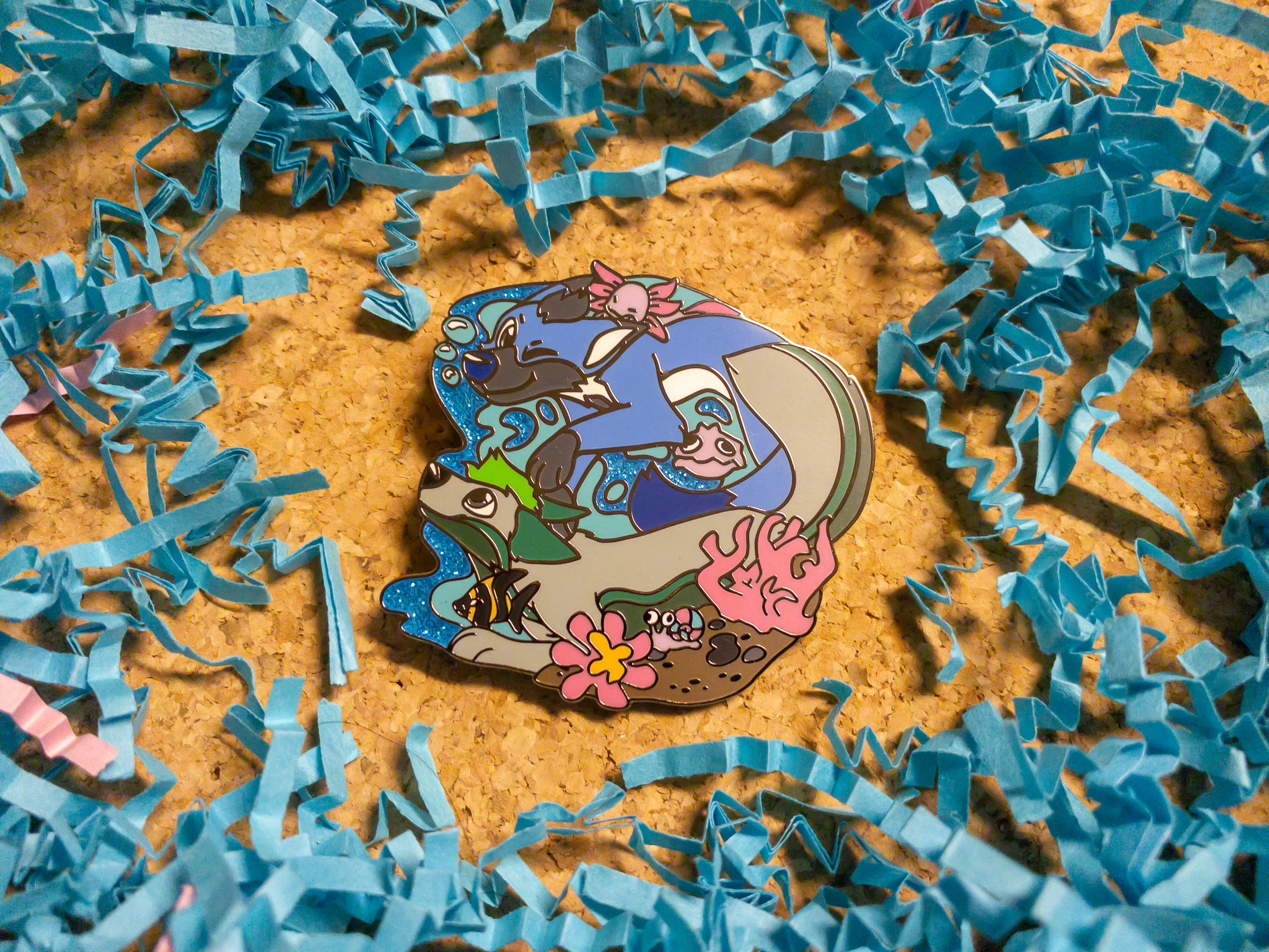 The pin itself, in all its glory!